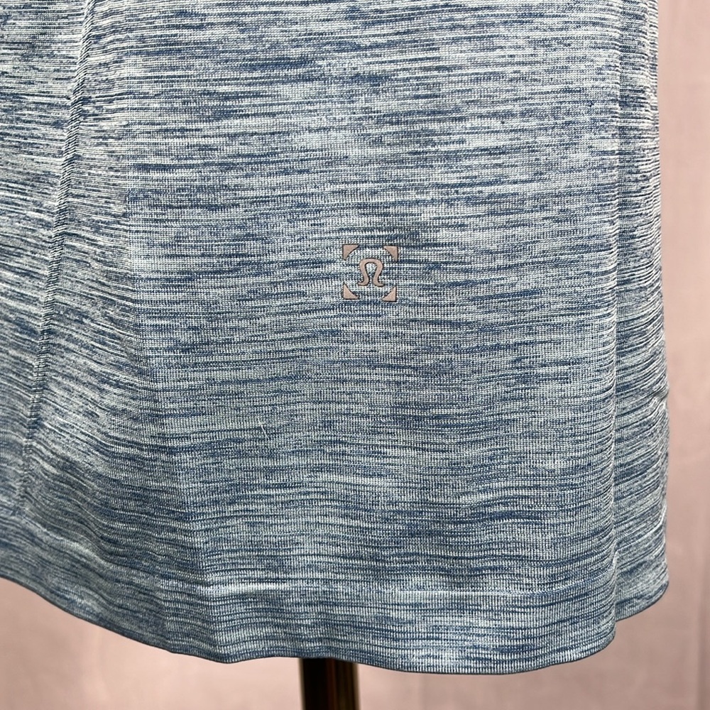 Lululemon Metal Vent Tech Short Sleeve in Heathered Teal Blue (1st Generation). - Picture 5 of 6